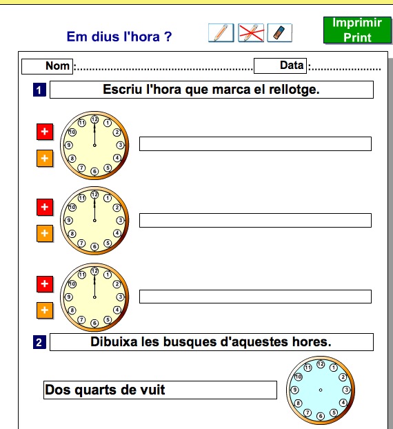 Les hores | Recurso educativo 33493