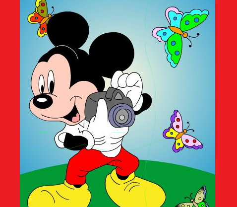 Puzzle Medio: Mickey | Recurso educativo 33693