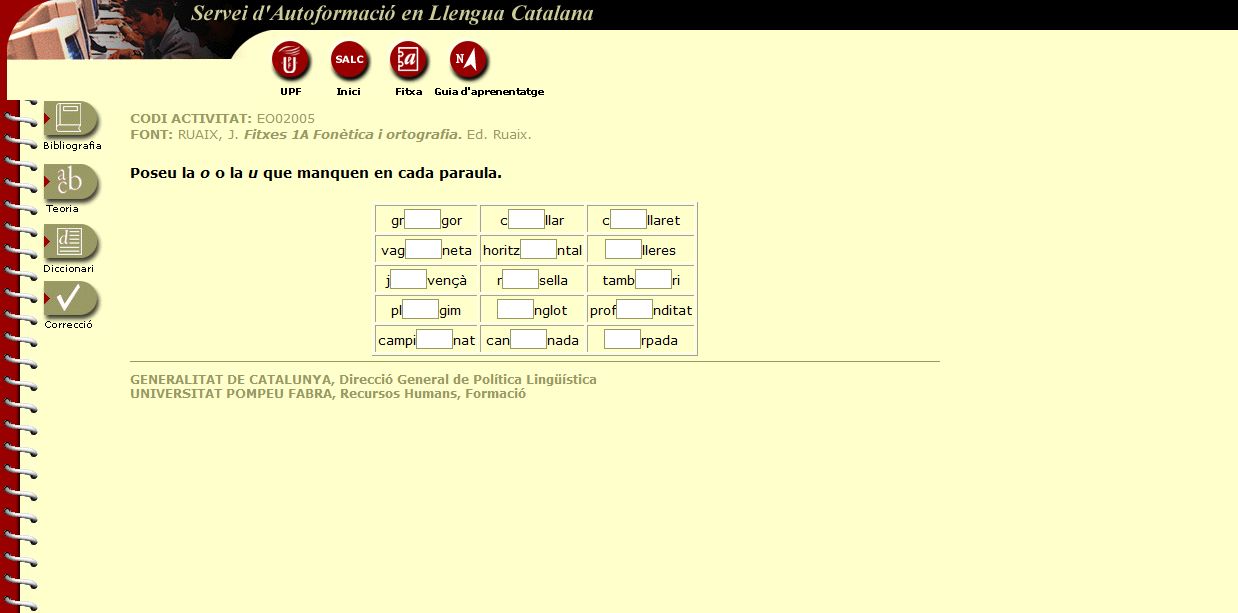 Grafies O/U (III) | Recurso educativo 34184