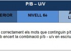 Mots amb P/B i U/V | Recurso educativo 34268