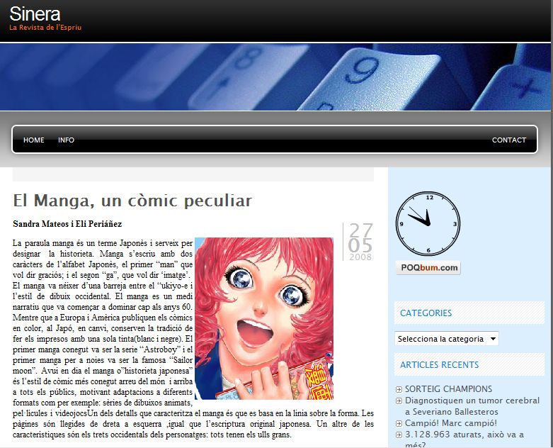 El Manga, un còmic peculiar | Recurso educativo 34568