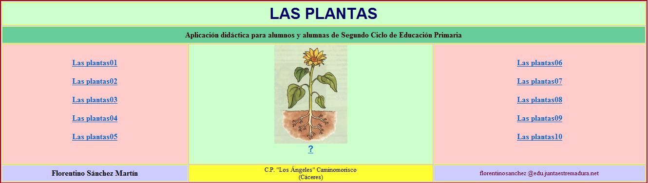 Las plantas | Recurso educativo 34595