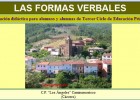 Las formas verbales | Recurso educativo 35181