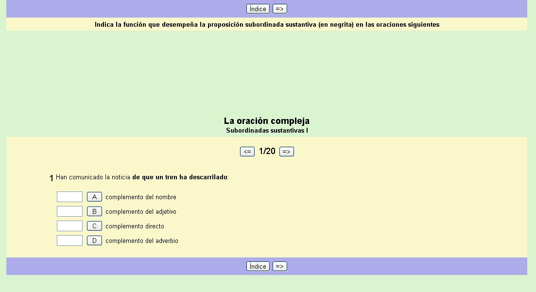 La oración compleja | Recurso educativo 35525