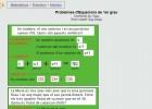 Problemes amb equacions de primer grau | Recurso educativo 37639