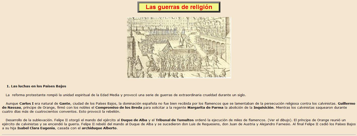 Las guerras de religión | Recurso educativo 37709