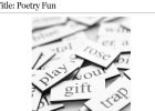 Webquest: Poetry fun | Recurso educativo 37764