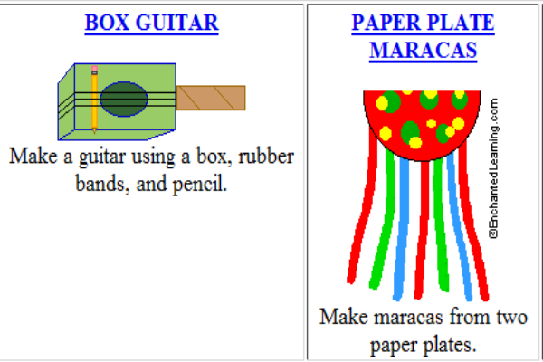 Musical instruments | Recurso educativo 38335