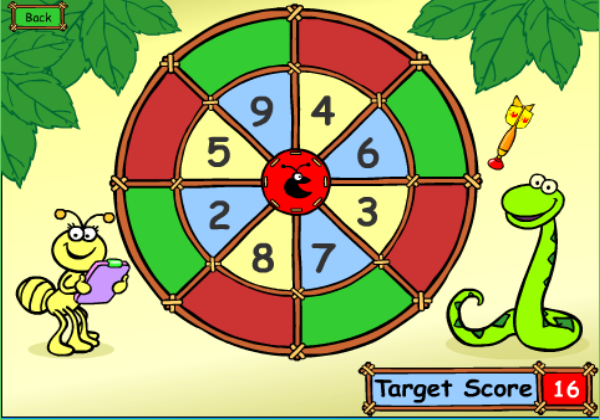 Dartboard game | Recurso educativo 38389