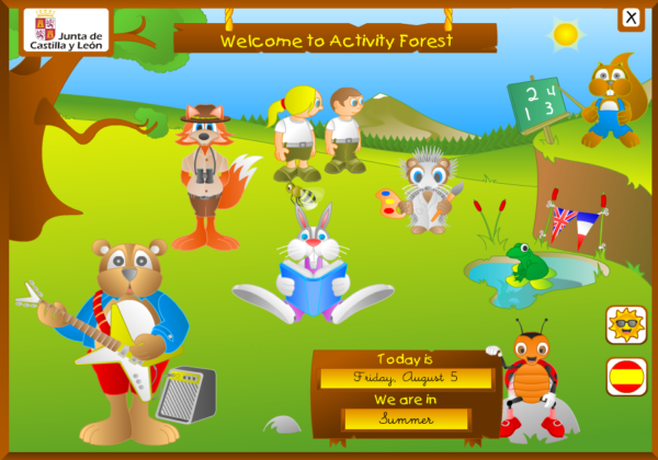 Website: Activity forest | Recurso educativo 38459