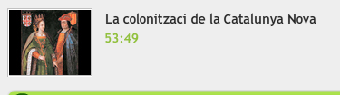 La colonització de la Catalunya Nova | Recurso educativo 39046