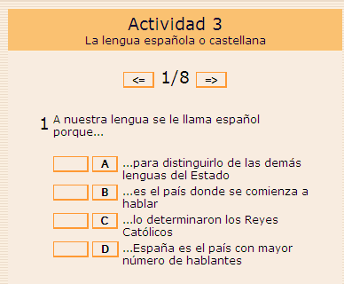 Lengua española o castellana | Recurso educativo 39074