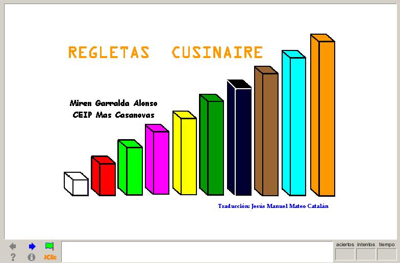 Regletas Cuisènaire | Recurso educativo 39250