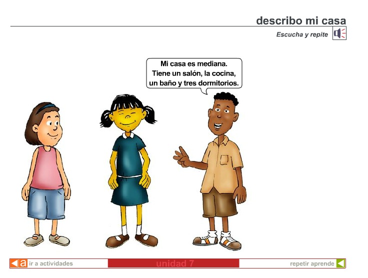 Describe tu casa | Recurso educativo 40133