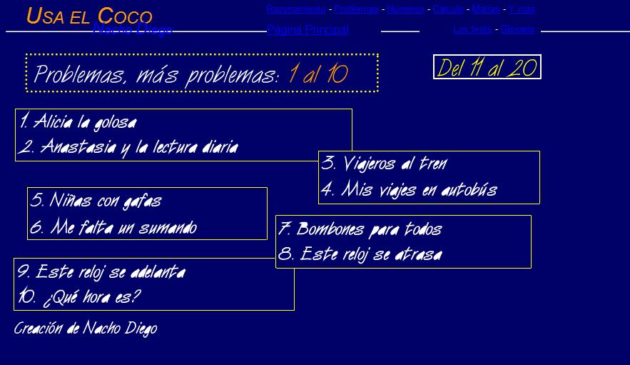 Problemas 3: Problemas, más problemas | Recurso educativo 40214