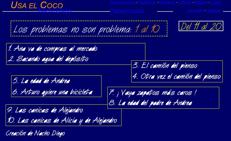 Problemas 5: Los problemas no son problema | Recurso educativo 40216