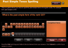 Past simple tense spelling | Recurso educativo 40900