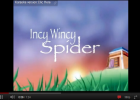 Song: Incy wincy spider | Recurso educativo 41112