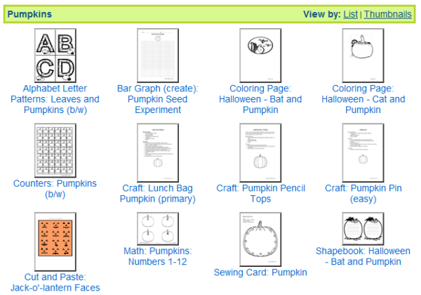 Pumpkins | Recurso educativo 41576