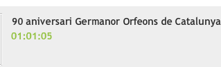 90è aniversari Germanor Orfeons de Catalunya | Recurso educativo 41610