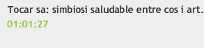 Tocar sa: simbiosi saludable entre cos i art | Recurso educativo 41964