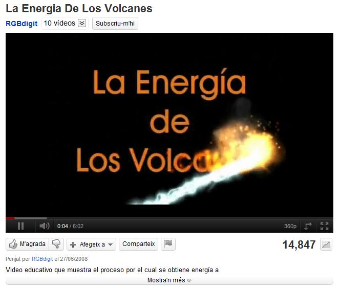 La Energia De Los Volcanes | Recurso educativo 43189