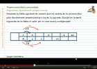 Vídeos: proporcionalidad y porcentajes | Recurso educativo 43838