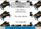 La vida de Claudio Arrau | Recurso educativo 43888