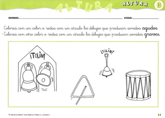 Altura del sonido 3 | Recurso educativo 45231