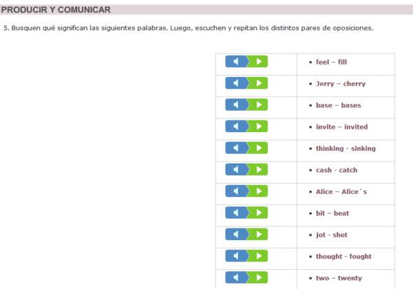 Particularidades de la pronunciación | Recurso educativo 45954