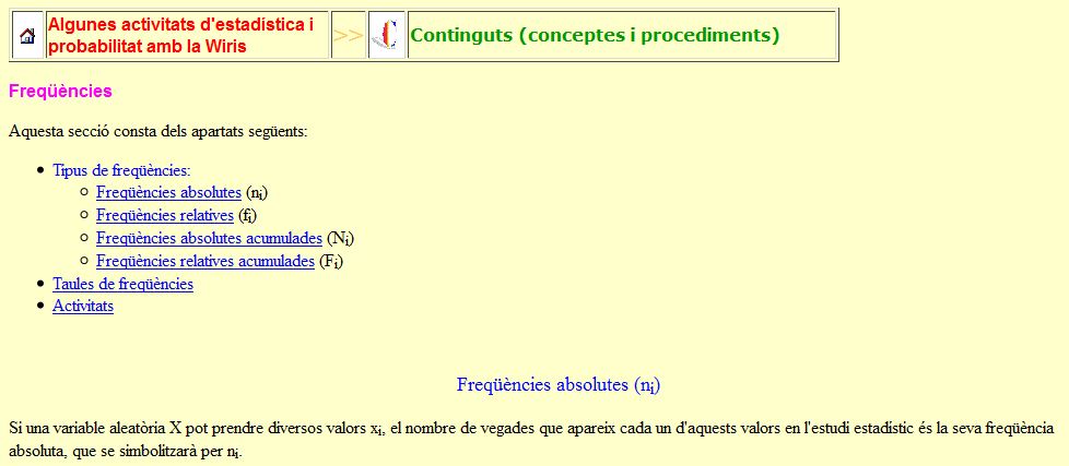 Freqüències estadístiques | Recurso educativo 46271