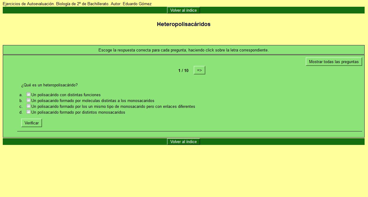 Heteropolisacáridos | Recurso educativo 46604