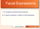 Facial expressions | Recurso educativo 46635