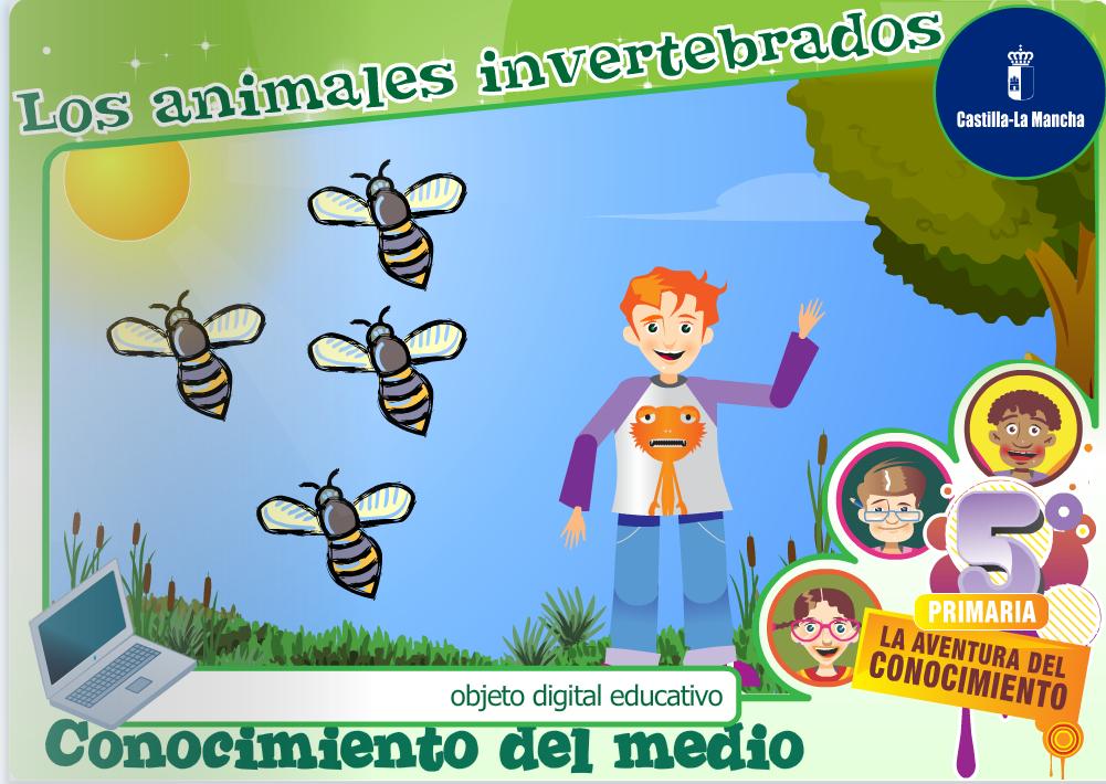 Los animales invertebrados | Recurso educativo 47207