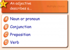 Parts of speech | Recurso educativo 47434