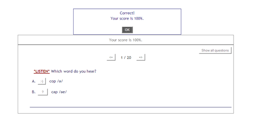 Quiz: Pronunciation | Recurso educativo 48790