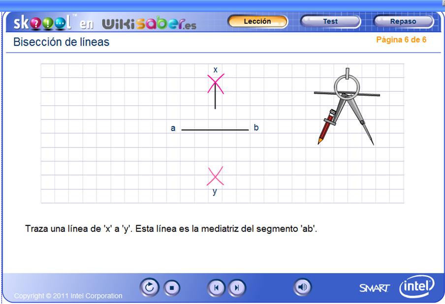 Bisectrices de líneas | Recurso educativo 49276