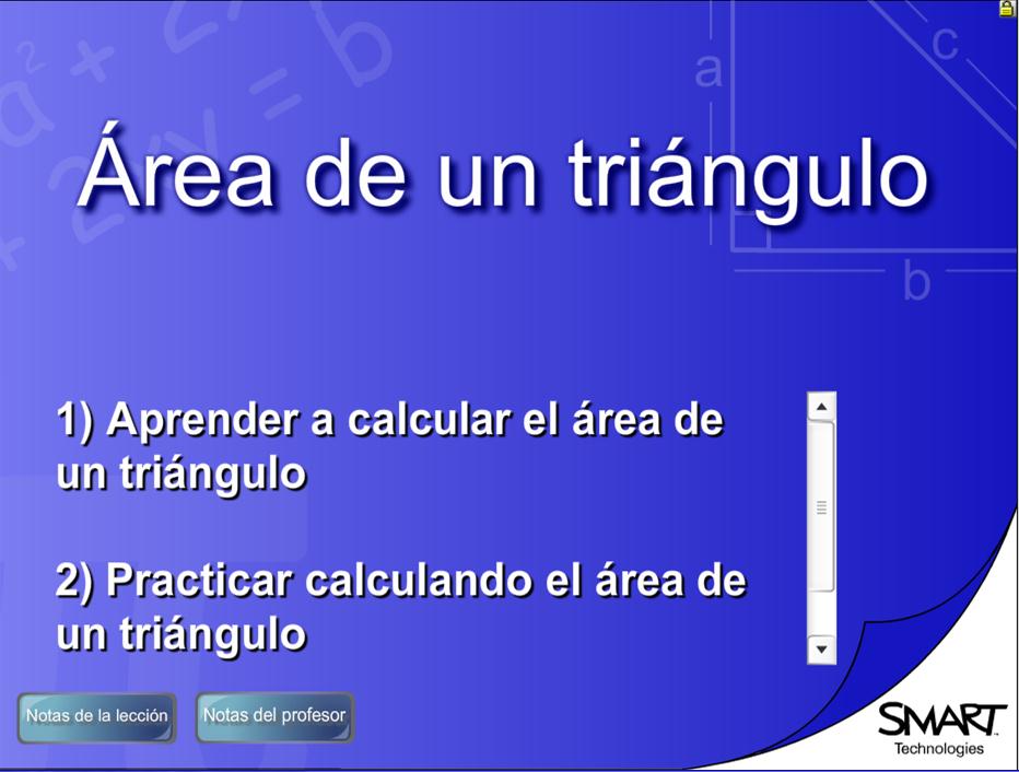 Área de un triángulo | Recurso educativo 49941