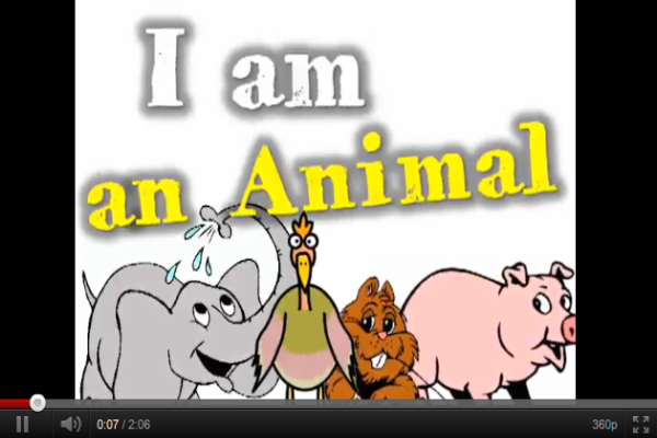 Song: I'm an animal | Recurso educativo 50554