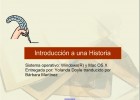 Introducción a una Historia | Recurso educativo 50733