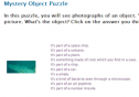 Game: Mistery object puzzle | Recurso educativo 51638