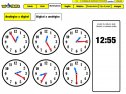 Conversor de horas de reloj | Recurso educativo 55961