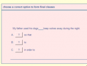 Questionnaire: Final clauses | Recurso educativo 57911