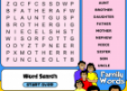 Family word search | Recurso educativo 57995