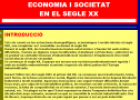 Economia i societat en el segle XX | Recurso educativo 18748