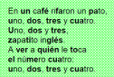 Sentir el ritmo: En un café rifaron un pato | Recurso educativo 19282