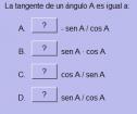 Trigonometría: Autoevaluación | Recurso educativo 1935