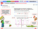 Funciones cuadráticas: puntos de corte | Recurso educativo 21092