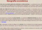 Geografía económica | Recurso educativo 23400