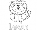 Rellenar letras: León | Recurso educativo 25019